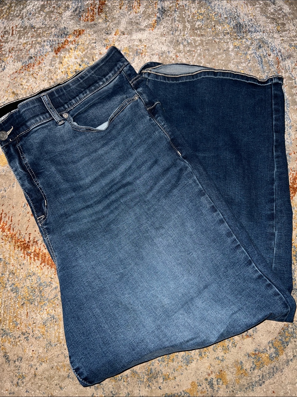 torrid Dark Blue Wide Leg Jeans
